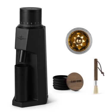 MHW-3BOMBER Adjustable Coffee Bean Grinder for Home Use Aluminum Alloy Electric Espresso Grinder 36 Adjustable 140R/min Slow Grinding 50g/1.7oz Bean Capacity for Espresso Pour Over Mocha Turkish Drip