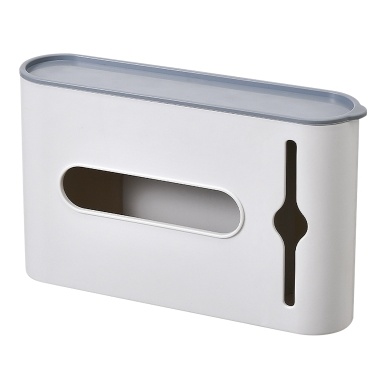 Garbage Bag Storage Box Rubbish Bin Bags Dispenser Self Adhesive Wall Mount Plastic Bag Holder Grocery Bag Dispenser for Home Kitchen Bathroom