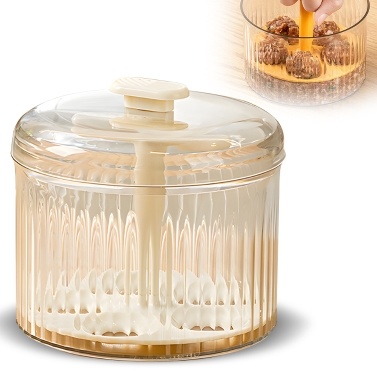 Translucent Meatball Maker - 5 Balls Meatball Maker Tool Meat Freezer Storage Containers DIY Manual Meatball Maker for Kitchen Cooking