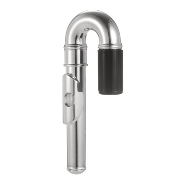 Nickel-Plated Flute Curved Head Joint Musical Instrument Accessories Headjoints Replacement Part