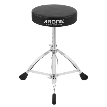 AROMA Universal Drum Throne Round Padded Drum Seat Stool