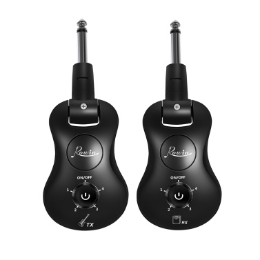 Rowin WS-30 2.4G Wireless Guitar System - High-Resolution Sound, Low Latency