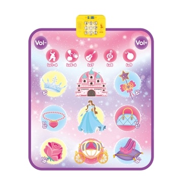 Electronic Dance Pad - Multifunctional Piano Game Pad with 5 Game Modes and 9 Difficulty Levels