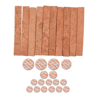Clarinet Neck Joint Cork and Pad Set 10 Piece of Clarinet Neck Joint Cork 17 Piece Clarinet Pads for Bb Clarinet