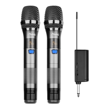 Muslady AD-322 UHF Wireless Microphone System 1 TX and 1 RX