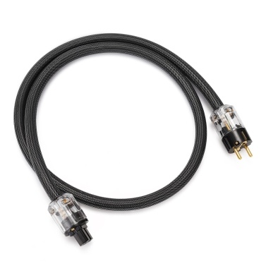 Pure Copper with Shielded HiFi Power Cord Professional Audio AC Amplifier Wire AC Power Cable