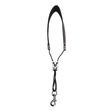 Adjustable Saxophone Neck Strap Soft Leather Padded Sax Strap with Metal Hook for Saxophones Clarinets