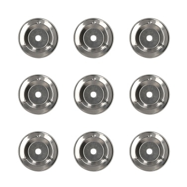50pcs Tambourine Bell Ring Jingle Bell Stainless Steel for Handbell Tambourine Church Tambourines