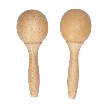 Beech Maraca Rumba Shaker Rattles Percussion Instrument Wooden Maraca Pair Percussion Maraca for Kids Children Musical Instrument 1 Pair