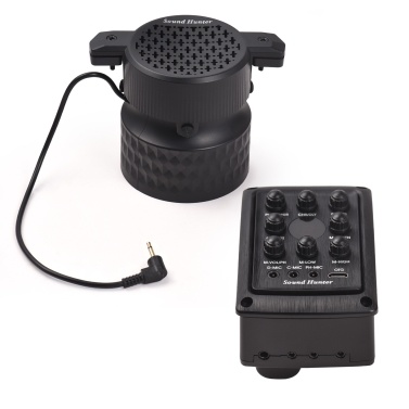 GT-8 Sound Hunter Guitar Pickup Wooden with 8W Speaker Guitar Sound Hole Pickup