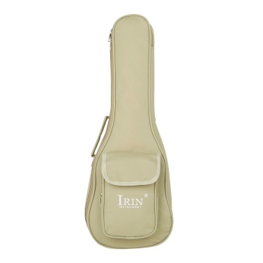 IRIN Ukulele Shoulders Bag Thickened Cotton Bag Waterproof Bag Padded Backpack for 24 Inch Ukulele Small Guitar