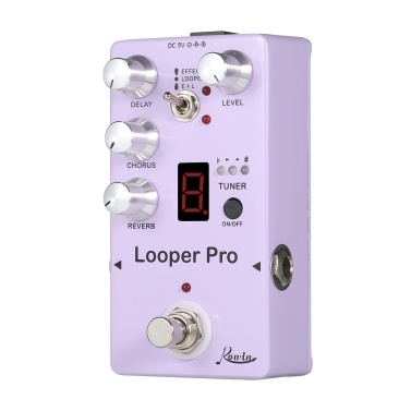Rowin RE-05 Loop Guitar Effector Looper Tuner Mini Guitar Looper Effect Pedal