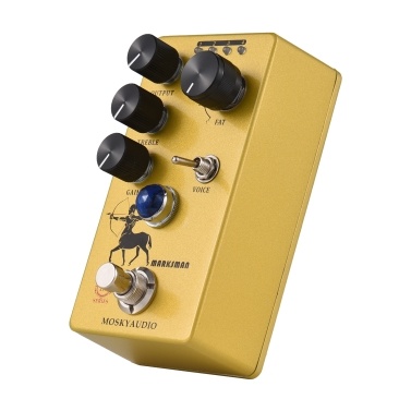 MOSKYAudio Overdrive/Preamp/Booster Guitar Effect Pedal - MARKSMAN