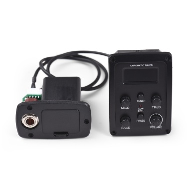 EQ-4T Acoustic Guitar Pickup Folk Classical Guitar Pickup 4-Band Equalizer