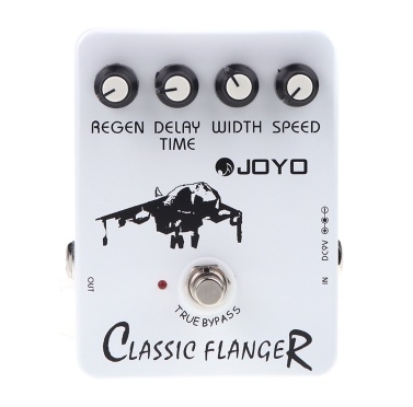 Joyo JF-07 Classic Flanger Guitar Effect Pedal with True Bypass Design