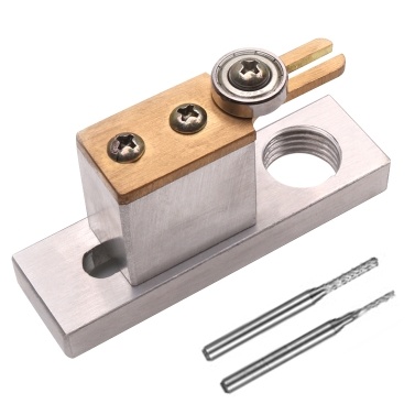 Violin Cellow Making Tools Electric Purfling Groove Cutter Luthier Tool Accessories with Two Miling Cutters