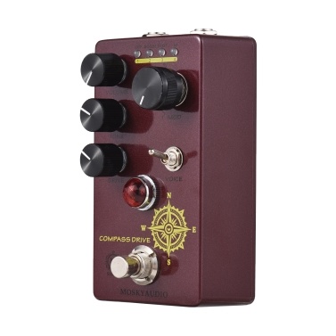MOSKYAudio Overdrive Guitar Effect Pedal - COMPASS DRIVE