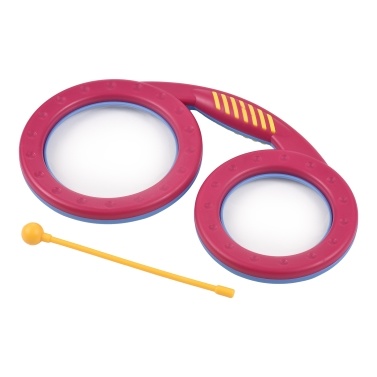 Glasses Drum Irregular Shape Clapping Drum Percussion Instrument