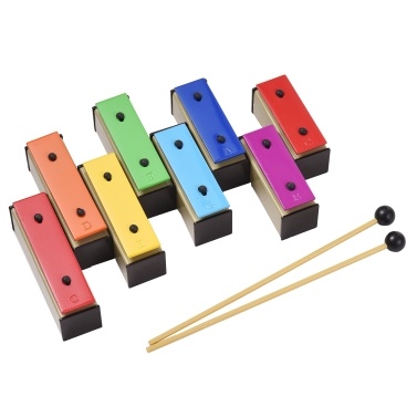 8-note Xylophone Percussion Instrument Musical Toy Gift for Children Kids