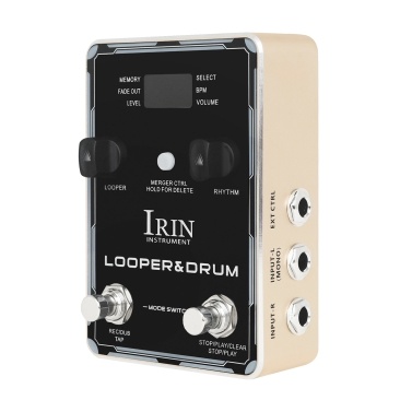 IRIN Looper Pedal Drum Machine Guitar Effect Pedals