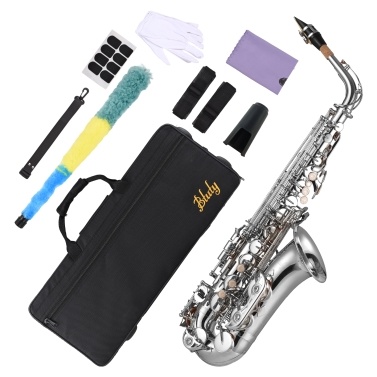 Btuty Eb Alto Saxophone - High-Quality Brass E Flat 802 Key Type for All Levels