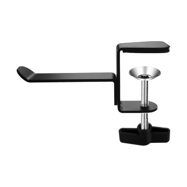 Universal Headphone Hanger Desk Mount Headset Holder Under Desk Headphones Stand Hook Aluminum Alloy