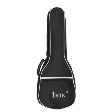 IRIN 26inch Ukulele Case Waterproof Gig Bag with Adjustable Dual Shoulder Straps Outside Pocket Shockproof Backpack for Ukulele Guitar