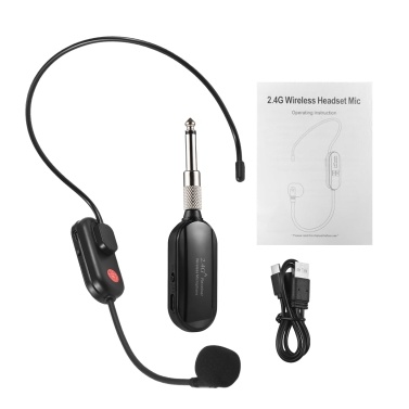 G103 2.4G Wireless Microphone Headset - Long-Range, High-Fidelity, Energy-Saving