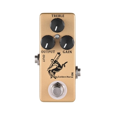 44% de réduction sur la pédale d'effet Overdrive guitare Golden Horse de MOSKY seulement 14,99 € sur tomtop.com + livraison gratuite 44% de réduction sur la pédale d'effet Overdrive guitare Golden Horse de MOSKY seulement 14,99 € sur tomtop.com + livraison gratuite