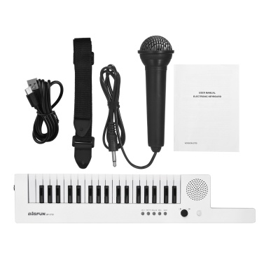 Guitar Electronic Piano with Mini Keyboard 37-Key Electronic Keyboard Piano