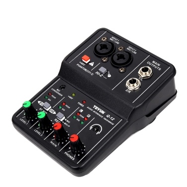 Q12 Audio Interface Professional Recording Sound Card