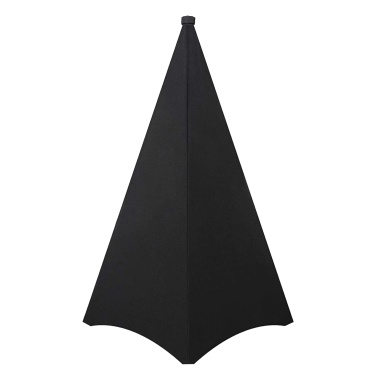 Universal Dj Light Speaker Stand Cover Triple Sided Tripod Stand Skirt Scrim Cover Stretchable Material (Tripod Not Included)