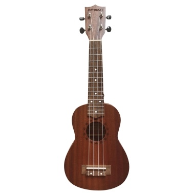 ammoon 21 Inch Acoustic Soprano Ukulele Ukelele Uke for Beginners Boys Girls