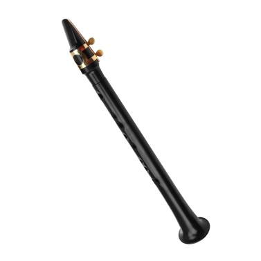 Black Pocket Sax Portable Mini Saxophone Key of C Little Plastic Saxophone