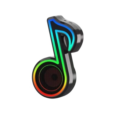 Muslady RGB Glare BT Speaker Mini Portable Radio