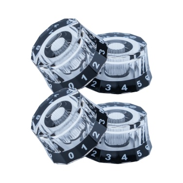 4pcs Dodecagon Electric Guitar Knobs - Unique Design, Perfect Fit