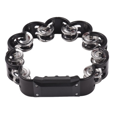 Double Jingles Tambourine - Pleasant Jingle Sound for Adults