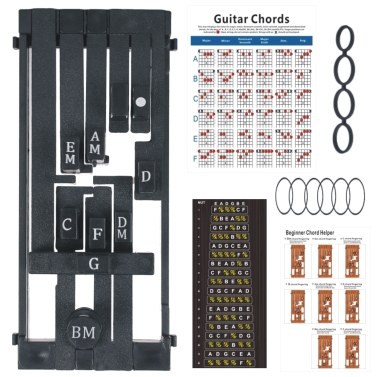 Guitar Trainer Learning System - Effortless Chord Mastery for Beginners