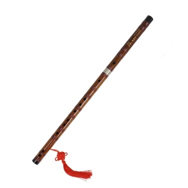 Key of C Flute Bitter Bamboo Dizi Traditional Chinese Handmade Woodwind Instrument with Storage Bag Chinese Knot for Children Adults Beginners