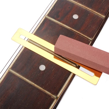 Satz von 2 Griffbrett Bund Schutzgriffleisten für Gitarre Bass Gitarrenbauer Werkzeug