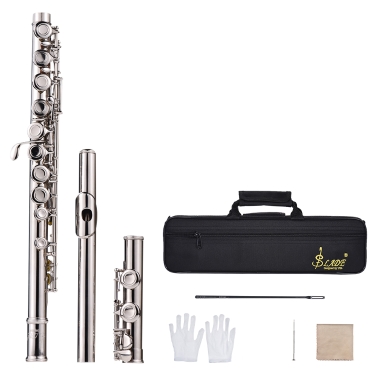 42% OFF Western Concert Silver Plated 16 Holes Flute,limited offer $51.99 42% OFF Western Concert Silver Plated 16 Holes Flute,limited offer $51.99