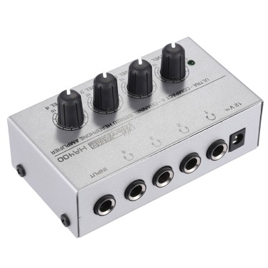 HA400 Ultra compact 4 Channels Audio Stereo Headphone Amplifer