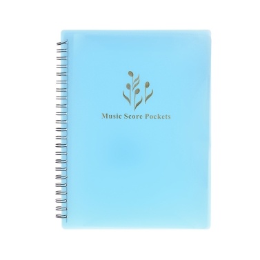 Multifunctional Music Score Holder A4 Size Paper Sheet Document File Organizer Folder with 40 Pockets