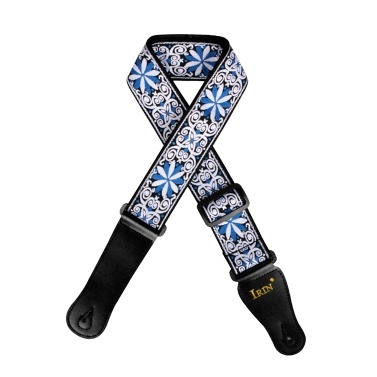 IRIN GS-02 Adjustable Embroidery Guitar Straps for Acoustic Electric Guitars Bass Accessories