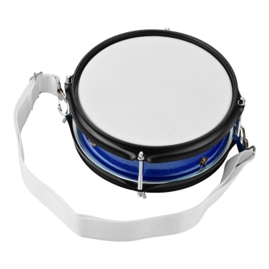Muslady 8inch Snare Drum Head with Drumsticks Shoulder Strap Drum Key for Student Band