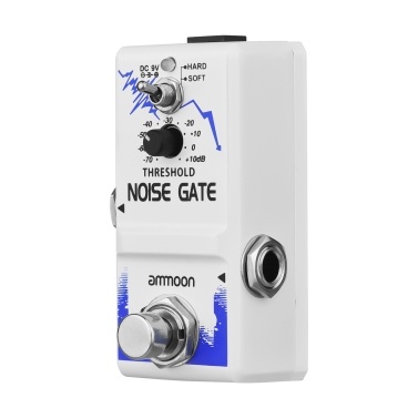 ammoon Single Noise Gate Guitar Effect Pedal True Bypass Zinc Alloy Shell