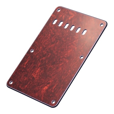 6 Holes 3-Ply Guitar Backplate Tremolo Back Cover Replacement for ST Electric Guitar
