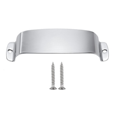 Bass Pickup Cover Plate Durable Alloy Pickup Cover Protector with 2 Mounting Screws Bass Replacement Part