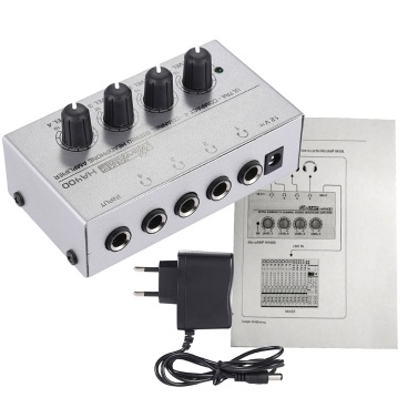 HA400 Ultra compact 4 Channels Audio Stereo Headphone Amplifer