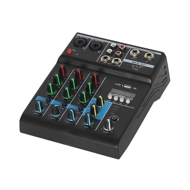 J.I.Y Professional 4-Channel Mixing Console